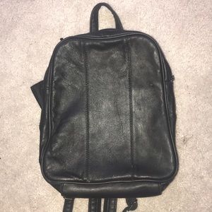 Black backpack